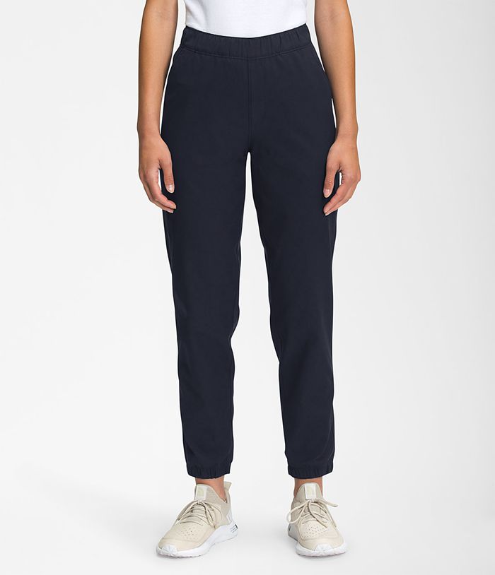 The North Face Pants City Standard High-Rise Jogger Navy - Womens - Thailand TNFSQ-7936